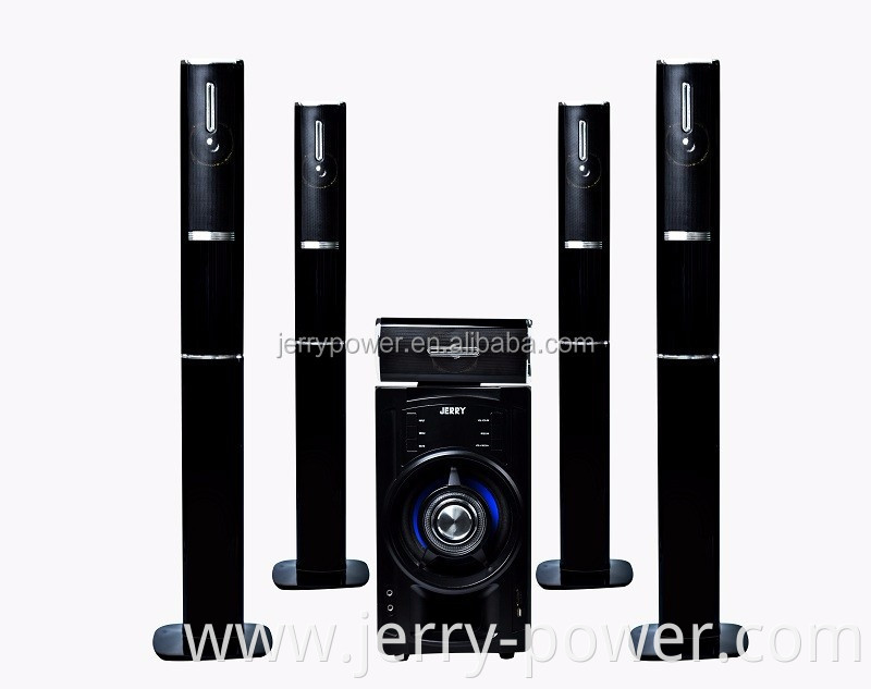 New active high quality 5.1 multimedia speaker system with fm usb amplifier audio kit